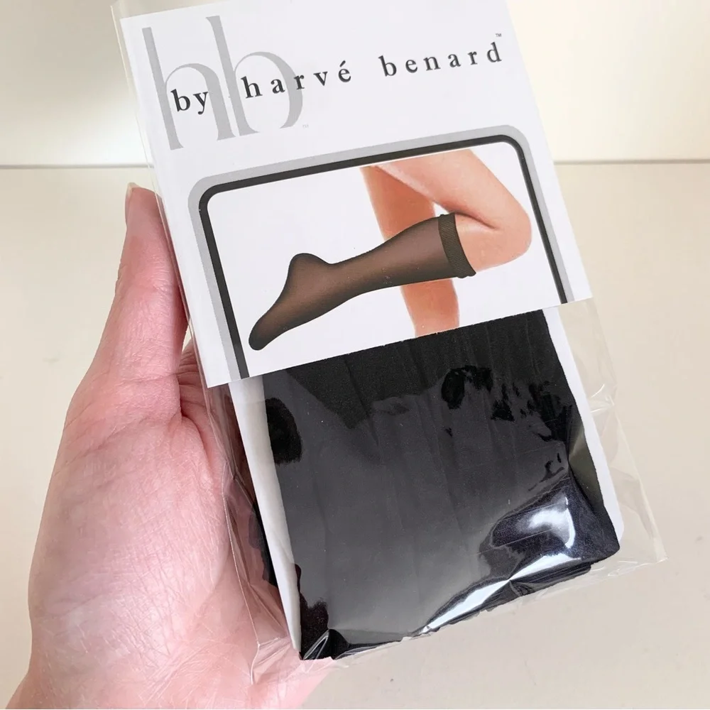 Harvé Bernard sheer calf socks stockings